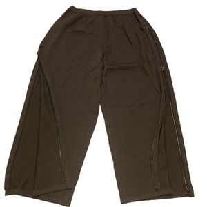 DIA Side Zip Wide Cropped Pants NEW